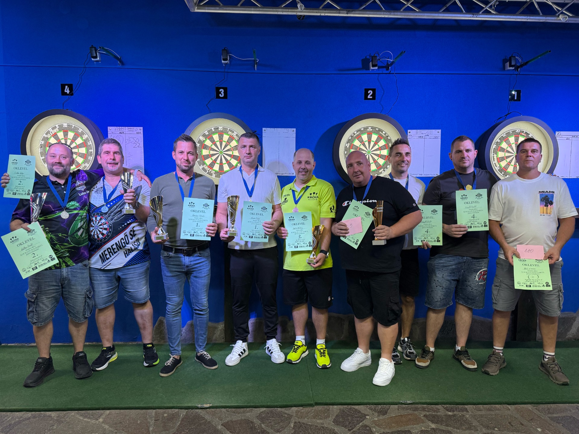 HELYEZETTEK A PÁROS VERSENYEN